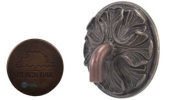 Black Oak Foundry Hibiscus Spout | Oil Rubbed Bronze Finish | S87-A-ORB