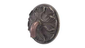 Black Oak Foundry Hibiscus Spout | Distressed Copper Finish | S87-A-DC