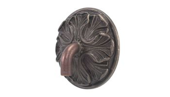 Black Oak Foundry Hibiscus Spout | Distressed Copper Finish | S87-A-DC