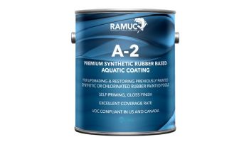 Ramuc A-2 Premium Rubber-Based Paint | 1-Gallon | Black | 2962232101