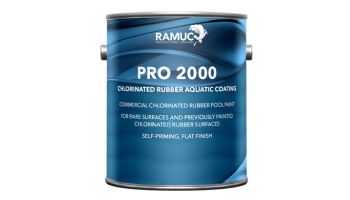 Ramuc Pro 2000 Chlorinated Rubber Pool Paint | 1-Gallon | Black | 920532101