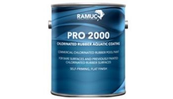 Ramuc Pro 2000 Chlorinated Rubber Pool Paint | 1-Gallon | Black | 920532101