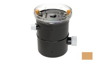 AquaStar FillStar Pool Water Leveler Bucket with Fill Lid | Tan | AFBFL108