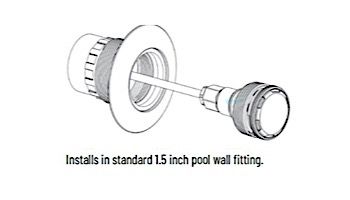Pentair MicroBrite White Pool and Spa LED Light | 12V 100 ft Cord | 620429