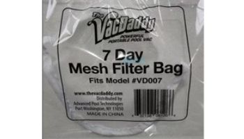 The VacDaddy 7-Day Felt Filter Bag | VD004