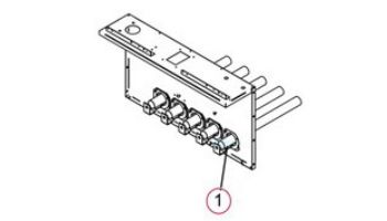 Llochinvar Main Burner with Pressure Tap | 100135299