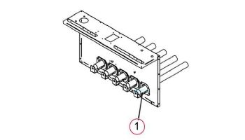 Llochinvar Main Burner with Pressure Tap | 100135299