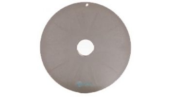 Magic Plastics QwikLED Plate Adapter for 1.5_quot; LED Pool _ Spa Light Retrofit | Light Gray | 0910-P-LG