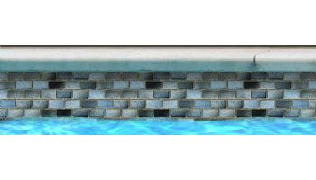 Fujiwa Tile Glasstel Mosaic Series 7/8" x 1-7/8" | Aqua | Glasstel-31
