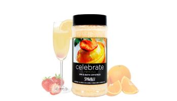 Spazazz Spa & Bath Set The Mood Aromatherapy Crystals | Mimosa - Celebrate 17oz | 509