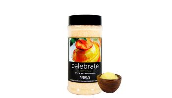 Spazazz Spa & Bath Set The Mood Aromatherapy Crystals | Mimosa - Celebrate 17oz | 509