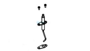 Lochinvar Flame Sensor with Gasket | 100165930 loading=