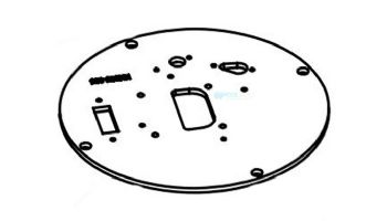 Lochinvar Heat Exchanger Top Plate Assembly  | 100268113