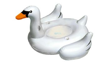 Blue Wave Elegant Giant Swan 73" Inflatable Ride-On Pool Float | NT2672