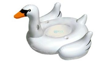 Blue Wave Elegant Giant Swan 73" Inflatable Ride-On Pool Float | NT2672