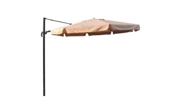 Victoria Cantilever with Valance Patio Umbrella | 13 ft Octagonal | Stone | NU6785B