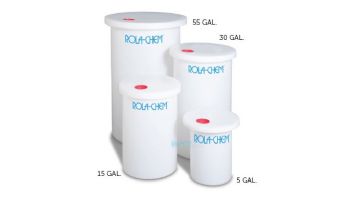 Rola-Chem Poly Chemical Tank with Cover and Cap | 30 Gallon | 561430