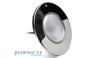 J&J Electronics PureWhite LED Pool Light XI Series | 120V Warm White Equivalent to 500W 30' Cord | LPL-F5W-120-30-P27 21163