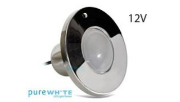 J&J Electronics PureWhite LED Spa Light | 120V Cool White Equivalent to 100W 30' Cord | LPL-S1W-120-30-P 21100