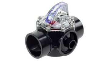 H2Flow FlowVis® Flow Meter Check Valve Complete with Valve Body 2.5_quot; | FV-25 loading=