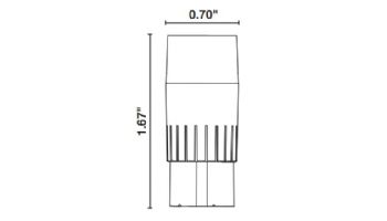 Sollos ProLED JC Series Miniature LED Lamp | IP65 Rated  | 15V Equivalent to 10W | Wedge Base | 3155/2WW/LED2  81101L