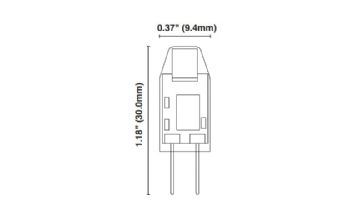 Sollos ProLED Omnidirectional IP65 JC Series LED Lamp | Omindirectional, IP65 Rated, Silicon | 15V Equivalent to 10W | G4 Base | JC1/830/OMNI/IP65/LED 81998