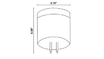 Sollos ProLED IP Rated JC Series LED Lamp | IP65 Rated | 15V Equivalent to 20W | G4 Base | JC2S/827/LED2 81091