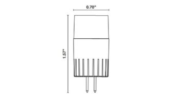 Sollos ProLED Omnidirectional IP65 JC Series LED Lamp | Omindirectional, IP65 Rated | 15V Equivalent to 20W | G4 Base | JC2/827/LED2 81109