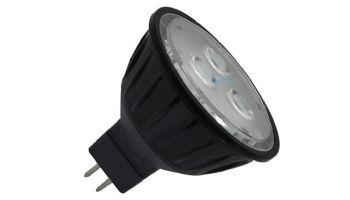 Sollos ProLED MR16 Black Series LED Lamp | Wide Flood | 15V Equivalent to 20W | GU5.3 Base | Black | MR16WFL4/827/LED 81099