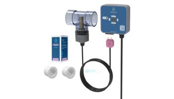 ClearBlue Mineral System for Spas and Hot Tubs | 2,500 Gallons | 120/240V AMP Plug | CBI-350P-SA-KIT