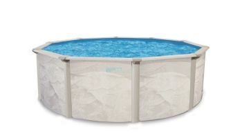 Echo 27' Round Above Ground Pool Package | 52" Wall | PPECH2752