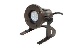 Sollos Underwater LED Light Fixture | 3.3" Antique Brass | 4.5W Lamp 12V 25' Cord | UWL-R33-AB-30K 999998S