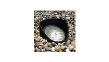 Sollos Inground LED Well Light Fixture | 5.5" Composite Black | WPO055-CB 996300