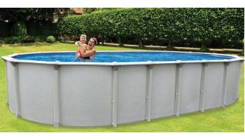 Capri 18' x 33' Oval Above Ground Pool with Standard Package | 54" Wall | PPCAP183354