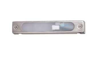 Sollos Deck Under-Step LED Light Fixture | 6_quot; Natural Metal - Stainless Steel | DUS060-SS 941001