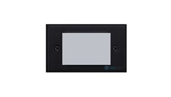 Sollos LED Step Light Fixture with Trim Faceplate | 4.8" Architectural Aluminum - Textured Black | SBT048-TB 942004