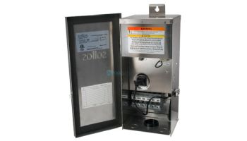 Sollos Commercial Grade Transformer | 15V 150W/150VA 6' Cord | 304 Brushed Stainless Steel | TR15SS-150 998001