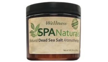 inSPAration Spa Naturals Dead Sea Salt Crystals | Sandalwood | 16oz Jar | 596