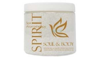 inSPAration Signature Collection Aromatherapy Epsom Salt Crystals | Spirit, Soul & Body | 16oz Jar | 902C