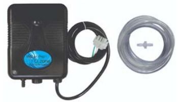 Hydro-Quip WaterPro Spa Ozonator Kit | 100mg Output | 120V/240V 4 Pin AMP Plug 6' Cord | 34-2722-100-K