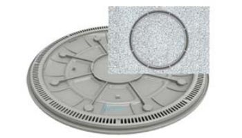 Color Match 20" Round VGB 360 Pebble Two Drains in One | Top Drain with Sump | Light Gray | 360-03