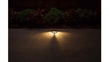 FX Luminaire FC Well Light | Zone Dimming 6LED | Ground Wash 180 Deg | Flat Black Finish | FC-ZD-6LED-GW-180-FB