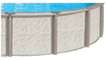 Azor 15' Round Above Ground Pool | Ultimate Package 54" Wall | 184780