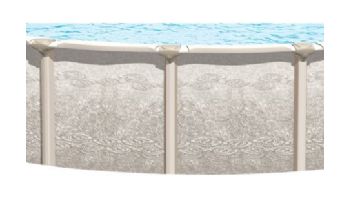 Magnus 12' Round Above Ground Pool | Ultimate Package 54" Steel Wall | 184791