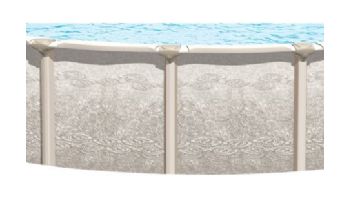 Magnus 21' Round Above Ground Pool | Ultimate Package 54" Steel Wall | 184794