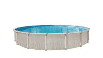 Ohana 15' Round Above Ground Pool | Ultimate Package 52" Wall | 184804