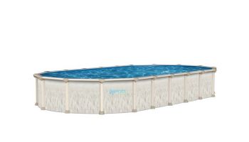 Ohana 15'X26' Oval Above Ground Pool | Ultimate Package 52" Wall | 184809