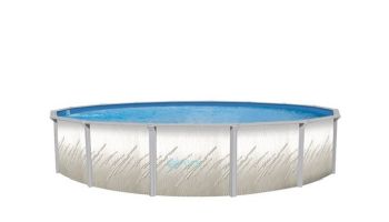 Pretium 24' Round Above Ground Pool | Ultimate Package 52" Wall | 184816