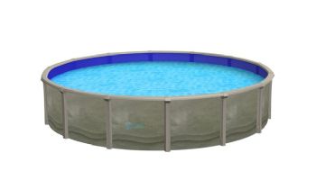 Blue Wave Trinity 18' Round Above Ground Pool | 52" Steel Wall | NB1818