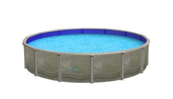 Blue Wave Trinity 27' Round Above Ground Pool | 52" Steel Wall | NB1827